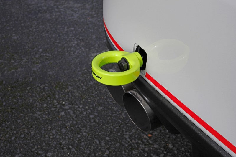 PERRIN 15-19 Subaru WRX/STI Abschlepphaken-Kit (hinten) – Neongelb