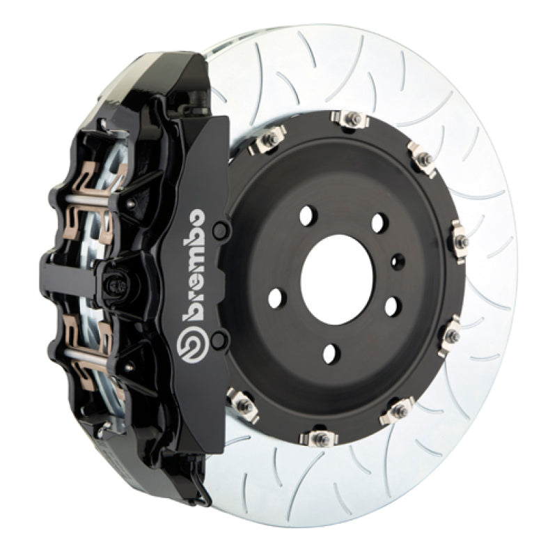 Brembo 00-03 M5/97-03 5er-Reihe, vorne, GT BBK, 8 Kolben, Guss, 380 x 34, 2-teiliger Rotor, geschlitzt, Typ 3, schwarz