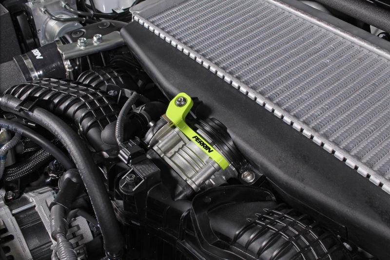PERRIN 2022+ Subaru WRX/19-23 Ascent/Legacy/Outback Top Mount Ladeluftkühlerhalterung - Neongelb