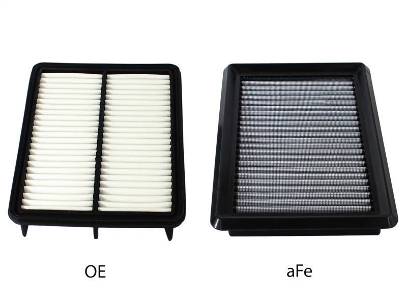 
                      
                        aFe MagnumFLOW OEM Replacement Air Filter Pro DRY S 2014 Mazda 3 L4 2.0L/2.5L
                      
                    