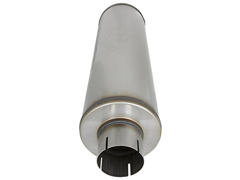 
                      
                        aFe MACH Force-Xp 409 SS Muffler 3-1/2in ID Center/Center x 7in Dia x 24in L - Round Body
                      
                    