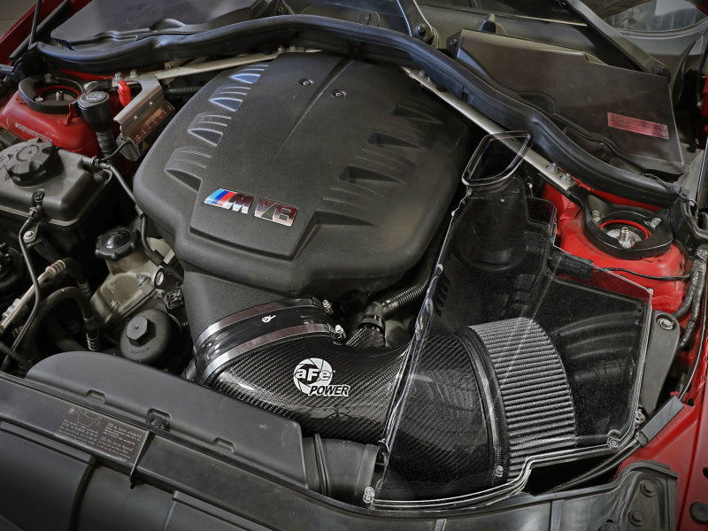 aFe MagnumFORCE Carbon Fiber Air Intake System Stage-2 Pro DRY S 08-13 BMW M3 (E9X) V8 4.0L