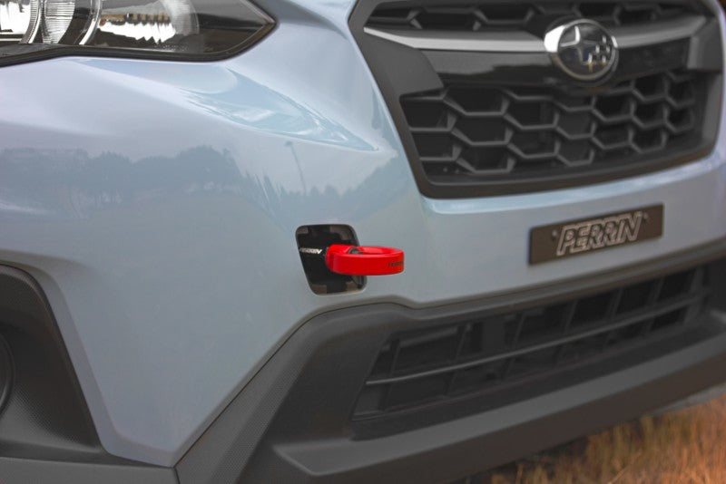 PERRIN 2022 Subaru WRX / 18-21 Crosstrek / 14-21 Forester Abschlepphaken-Kit (vorne) – Rot