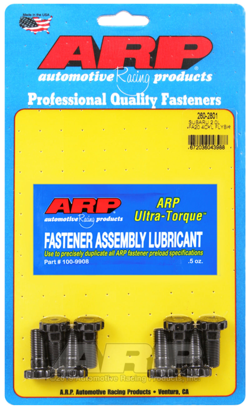 ARP Subaru 2.0L FA20 4Cyl Flywheel Bolt Kit