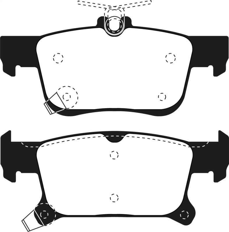 EBC 2016+ Buick Envision 2.0L Turbo Redstuff Rear Brake Pads