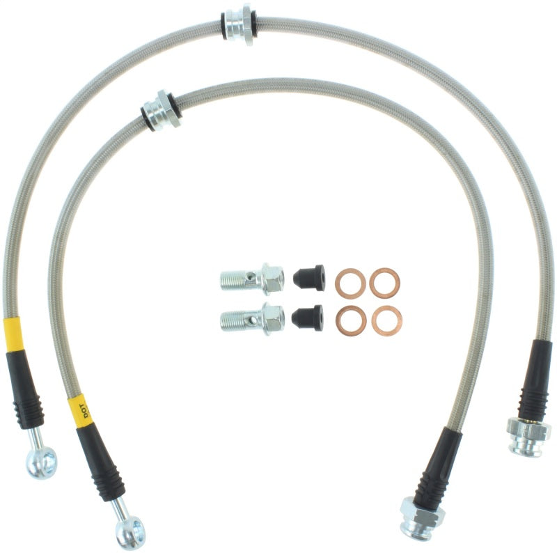 
                      
                        StopTech 00-06 Nissan Sentra SE-R Stainless Steel Rear Brake Lines
                      
                    