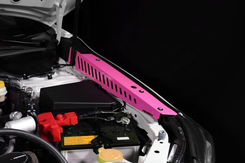 PERRIN 22–23 Subaru WRX Kotflügelabdeckungssatz – Hyper Pink
