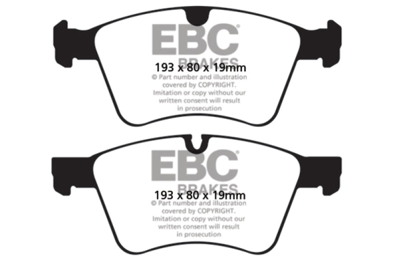 
                      
                        EBC 08-10 Mercedes-Benz GL320 3.0 TD (373mm Front Rotors) Redstuff Front Brake Pads
                      
                    