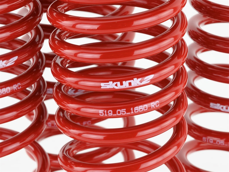 
                      
                        Skunk2 93-01 Honda Prelude (All Models) Lowering Springs (2.25in - 2.00in.) (Set of 4)
                      
                    