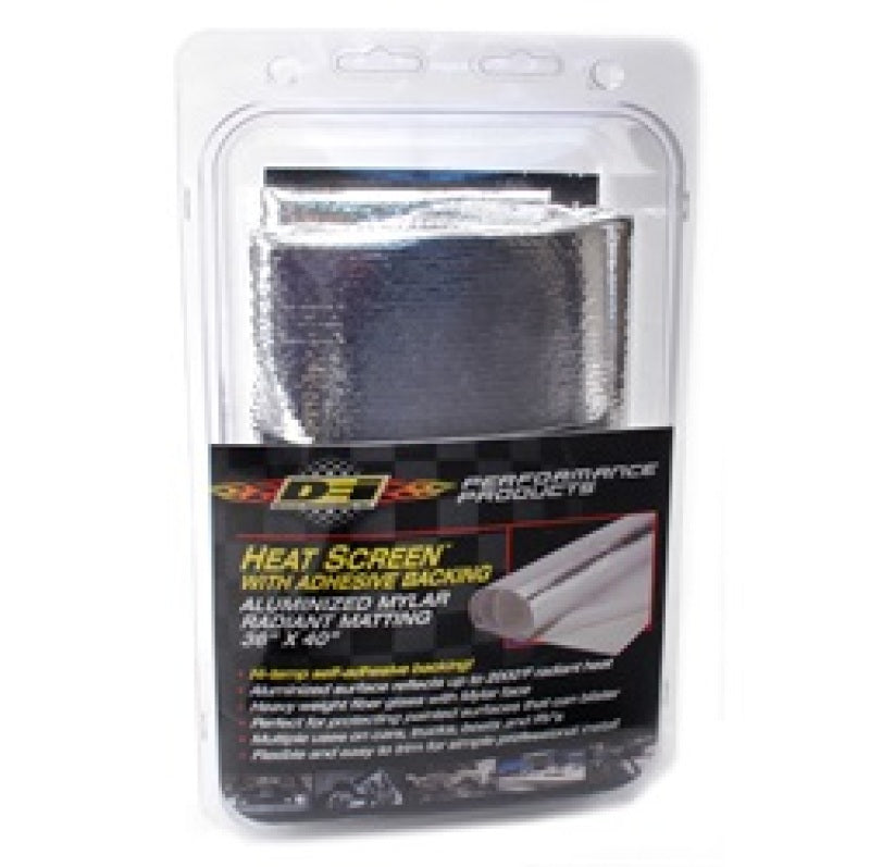 
                      
                        DEI Heat Screen 36in x 40in - Mylar Radiant Glass Fiber Matting w/Adhesive Backing
                      
                    