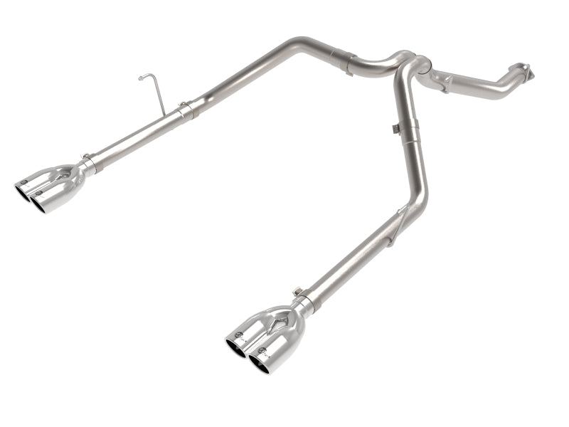 aFe Vulcan Series 3in 304SS Cat-Back 21 Jeep Gladiator V6-3.0L (td) - Dual Polished Tip