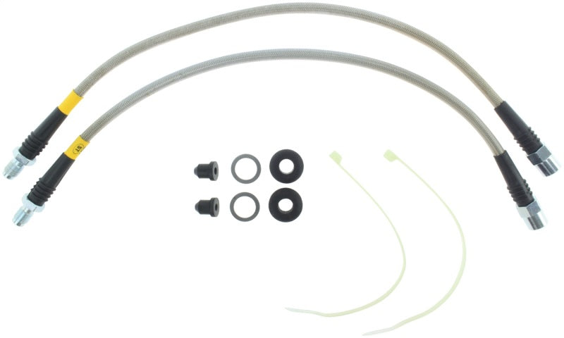 
                      
                        StopTech 04–08 Chrysler Crossfire / Mercedes Benz C/E/SLK-Serie, Bremsleitungssatz vorne SS
                      
                    