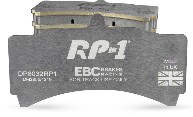 EBC Racing 2018+ Jeep Grand Cherokee Trackhawk 6.2L S/C RP-1 Race Front Brake Pads