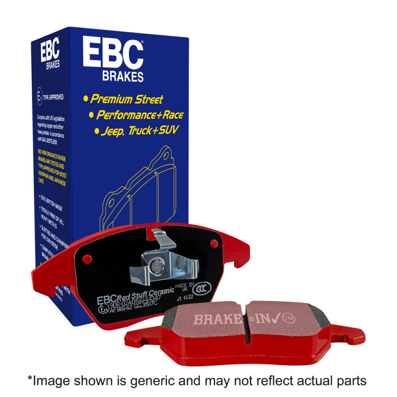 
                      
                        EBC 18-20 Buick Regal Sportback 3.6L Redstuff Rear Brake Pads
                      
                    