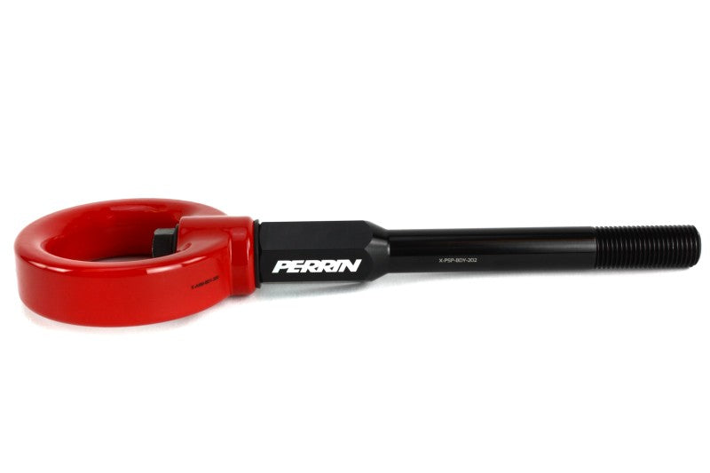 PERRIN 02–07 Subaru WRX/STI Abschlepphaken-Set (vorne), Rot