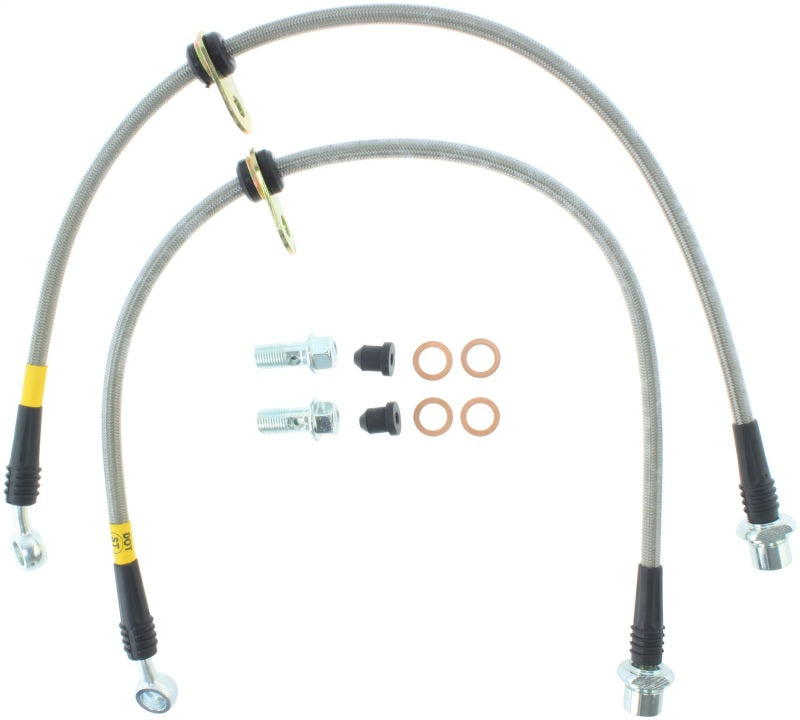 
                      
                        StopTech 97-01 Toyota Camry Stainless Steel Front Brake Lines
                      
                    