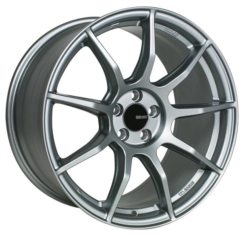 Enkei TS9 18x8 5x112 45mm offset 72.6mm Bore Platinum Gray