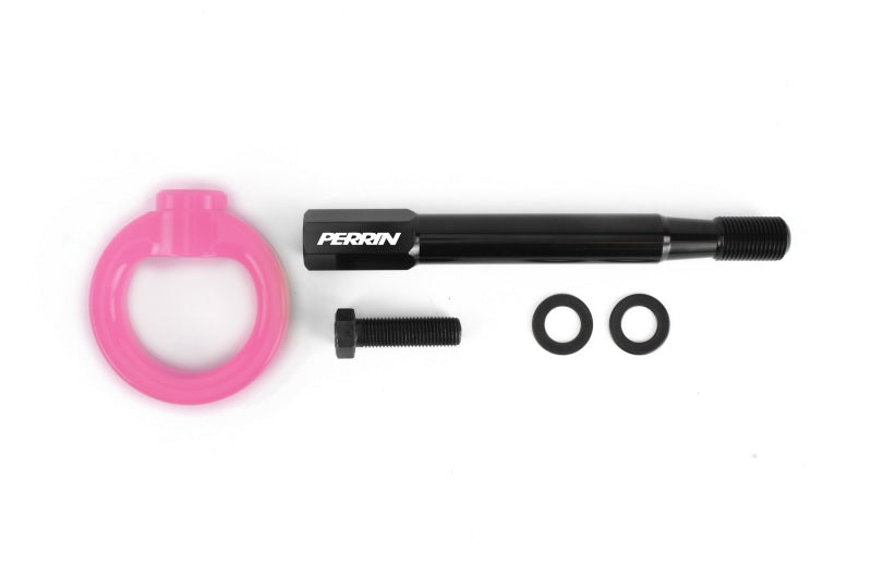 PERRIN 13–20 &amp; 2022 Subaru BRZ / 13–20 FRS/86 Abschlepphaken-Kit (hinten) – Hyper Pink