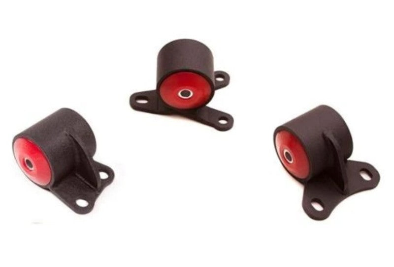 Innovative 94-01 Integra B-Series Black Steel Mounts 60A Bushings (Auto Trans)