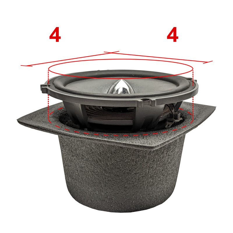 
                      
                        DEI Speaker Baffles 4in Round Pair
                      
                    