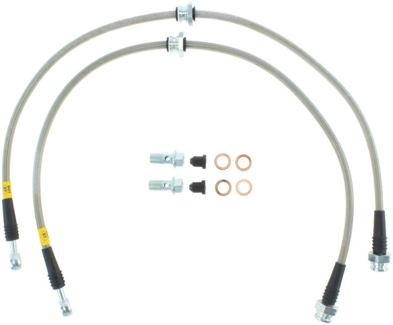 
                      
                        StopTech 03-08 Infiniti FX35/FX45/FX50 Stainless Steel Front Brake Lines
                      
                    