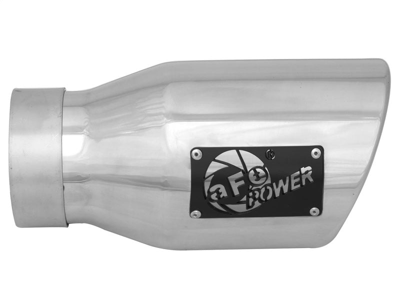 
                      
                        aFe MACH Force-Xp 3in Inlet x 4-1/2in Outlet x 9in Length 304 Stainless Steel Exhaust Tip
                      
                    