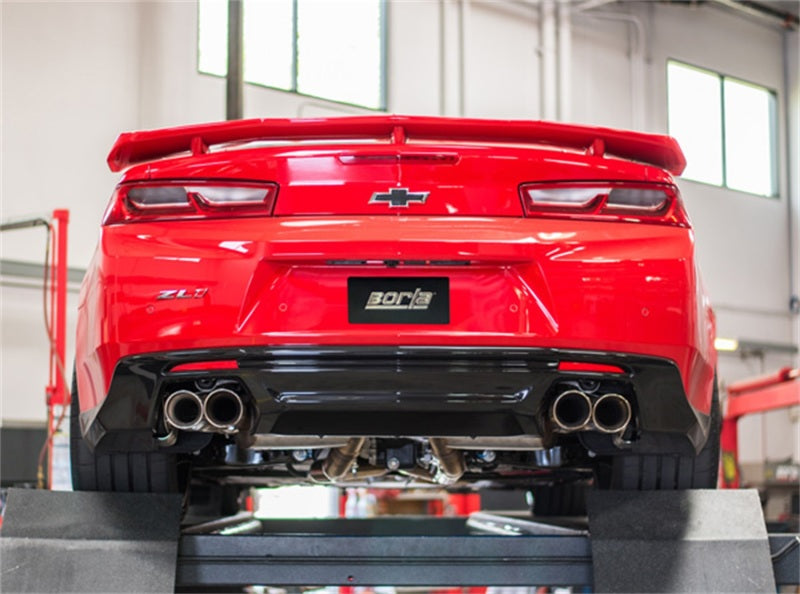 
                      
                        Borla 2017+ Chevy Camaro ZL1 6.2L S-Type Catback Exhaust w/ Dual Split Rear Exit
                      
                    