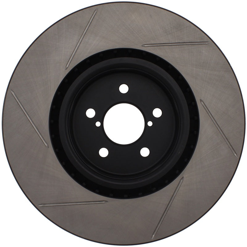 
                      
                        StopTech Power Slot 04 STi Front Left SportStop Slotted Rotor
                      
                    