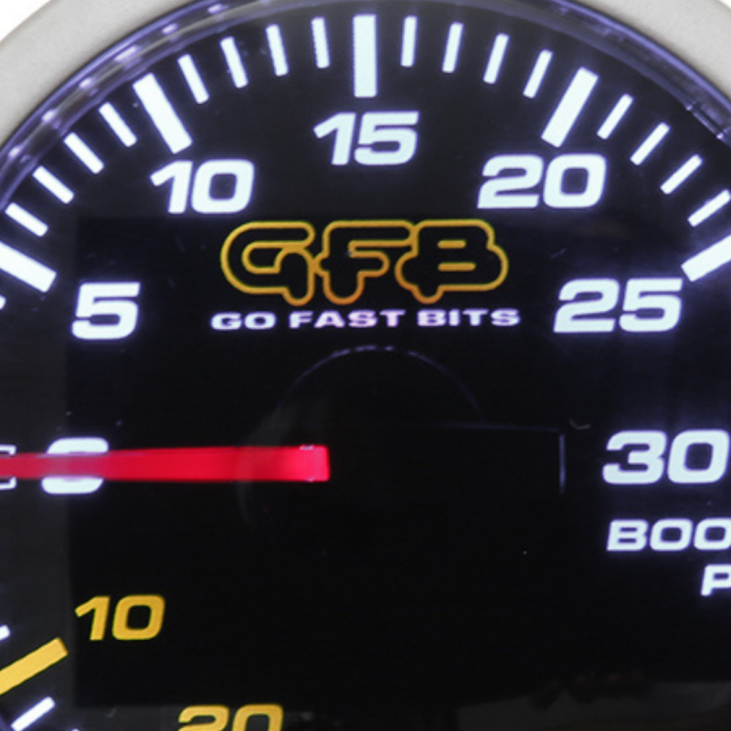 
                      
                        GFB 52mm Boost Gauge 30psi
                      
                    