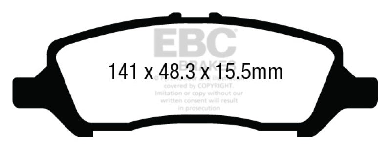 
                      
                        EBC 12+ Dodge Dart 1.4 Turbo Greenstuff Rear Brake Pads
                      
                    