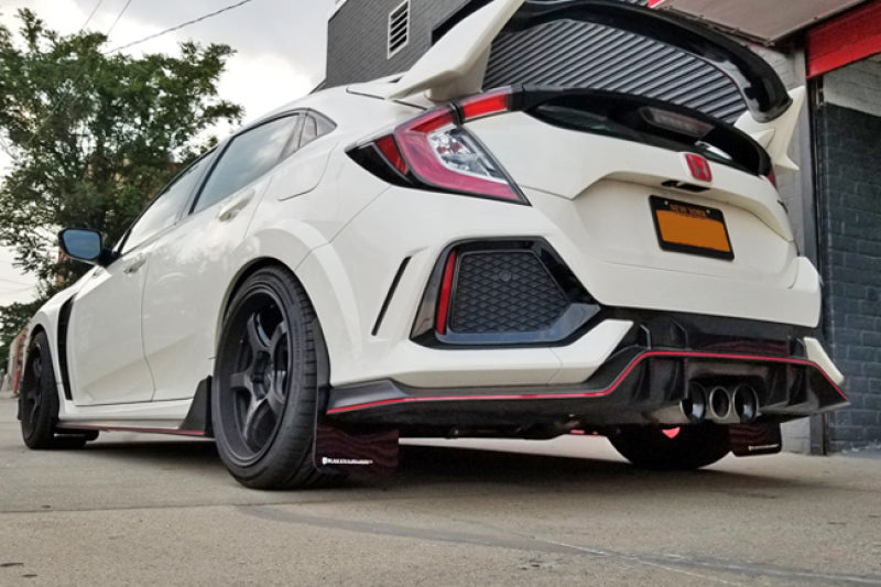 
                      
                        Rally Armor 17-22 Honda Civic Type R Schwarzer UR-Schmutzfänger mit blauem Logo
                      
                    