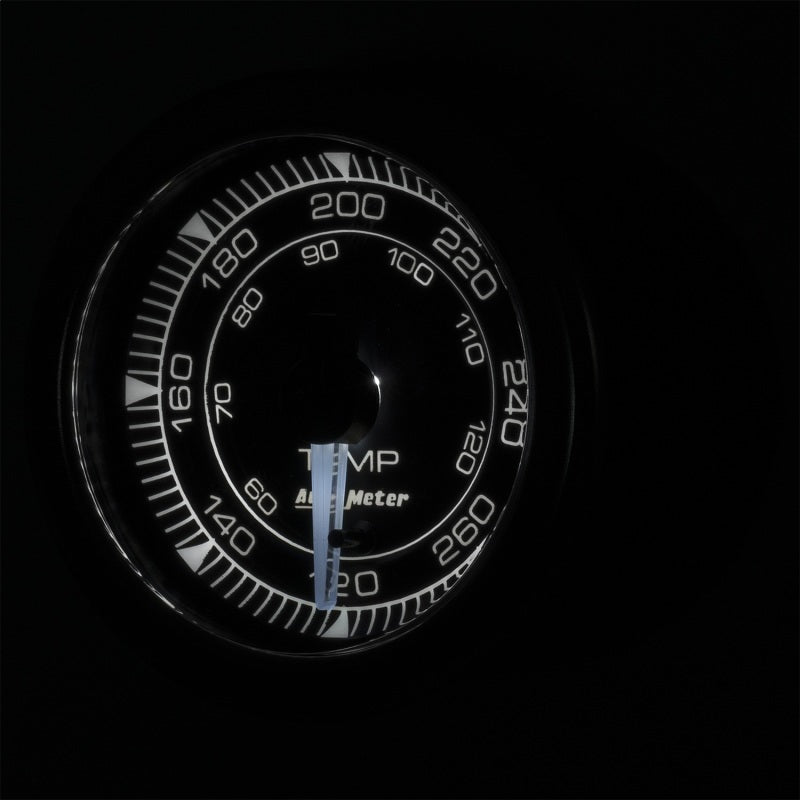 Autometer Chrono 2-1/16in 120-280 Degree Temperature Gauge