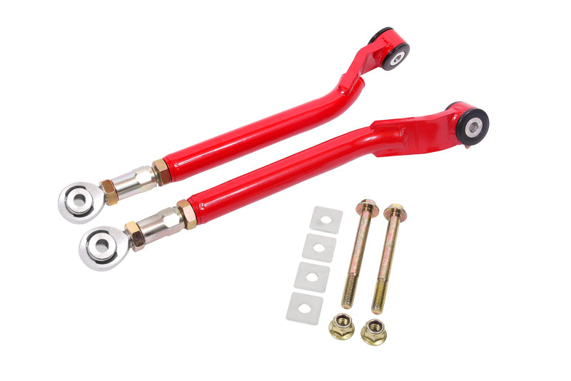BMR 08-17 Challenger Hinten On-Car Einstellbare Spurstangen Delrin/Stangenkopf Combo - Rot