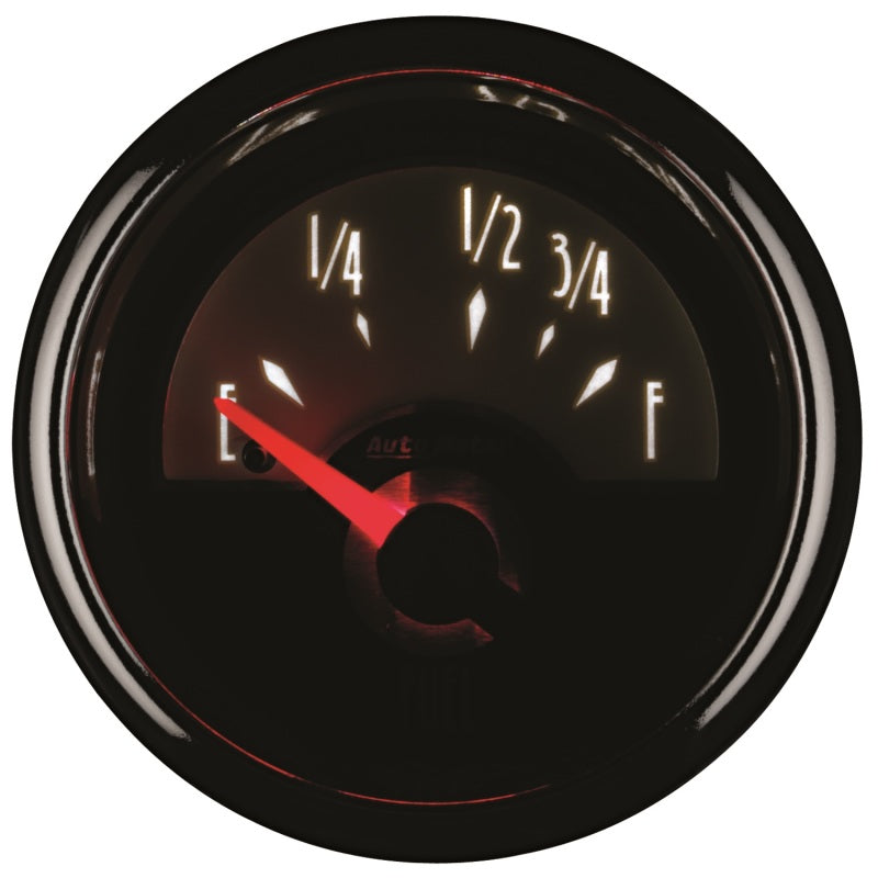 
                      
                        AutoMeter Gauge Fuel Level 2-1/16in. 73 Ohm(e) to 10 Ohm(f) Elec Cruiser
                      
                    