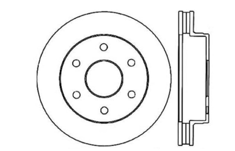 
                      
                        StopTech 92-00 GMC Suburban 1500 4WD (6 lug) Front Left Slotted & Drilled Rotor
                      
                    