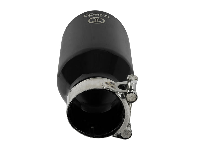 
                      
                        aFe Takeda 304 Stainless Steel Clamp-On Exhaust Tip 2.5in.Inlet / 4in Outlet - Black
                      
                    