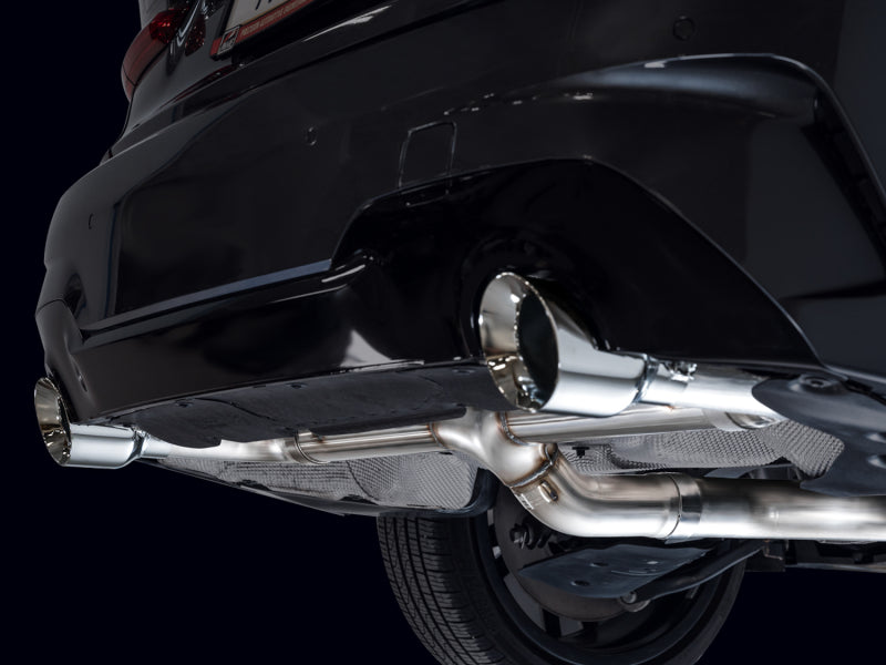 
                      
                        AWE 19–23 BMW 330i / 21–23 BMW 430i Base G2X Track Edition Axle Back Auspuff – Chrom Silber
                      
                    
