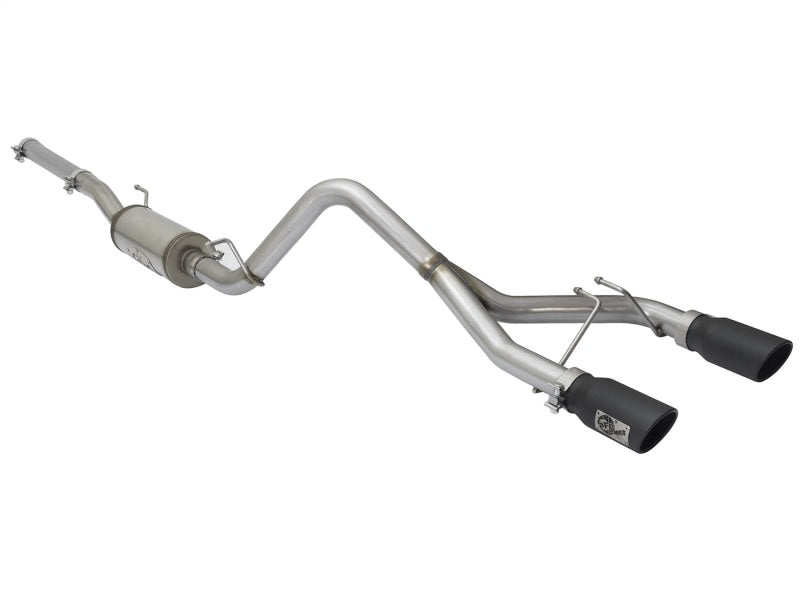 
                      
                        aFe Rebel Series CB 2.5in Dual Center Exit SS Exhaust w/ Black Tips 07-15 Jeep Wrangler 3.6L/3.8L V6
                      
                    