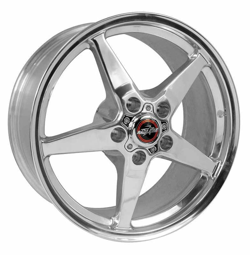 Race Star 92 Drag Star 17x8.00 5x4.75bc 5.50bs Direct Drill Polished Wheel