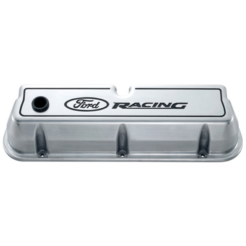 
                      
                        Ford Racing Logo Die-Cast Black Valve Covers Polished
                      
                    