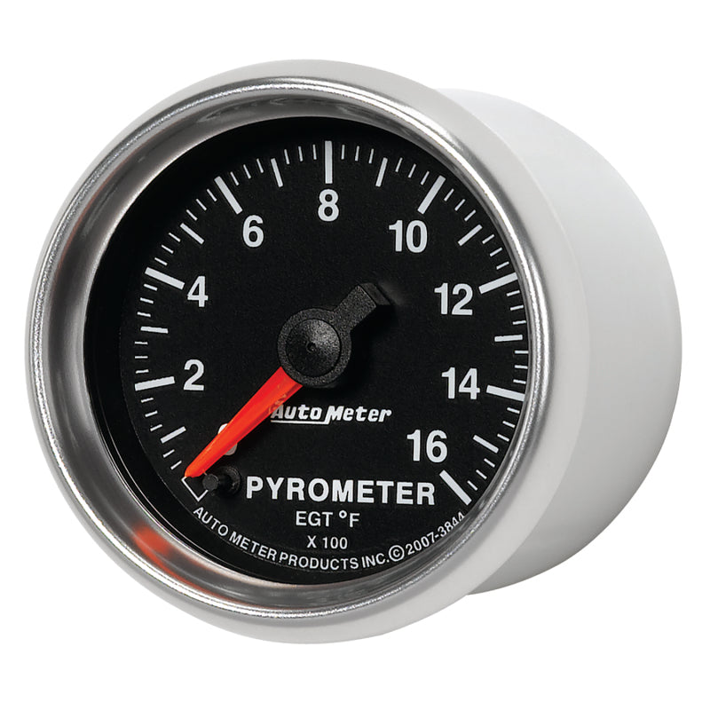 
                      
                        Autometer GS 0-1600 degree F Full Sweep Electronic Pyrometer Gauge
                      
                    