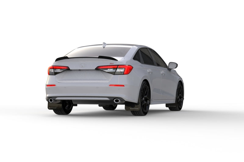 
                      
                        Rally Armor 22-25 Honda Civic/Civic Si/Sport Black UR Mud Flap w/White Logo
                      
                    