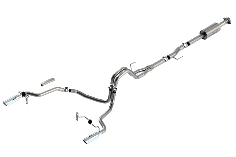 Borla F-150 2021 2,7 l/3,5 l 4-türig CC SB EC STB Lari/King R/Plinum/LTD 3/2,25 SRE CB S-Type CHR-Spitzen