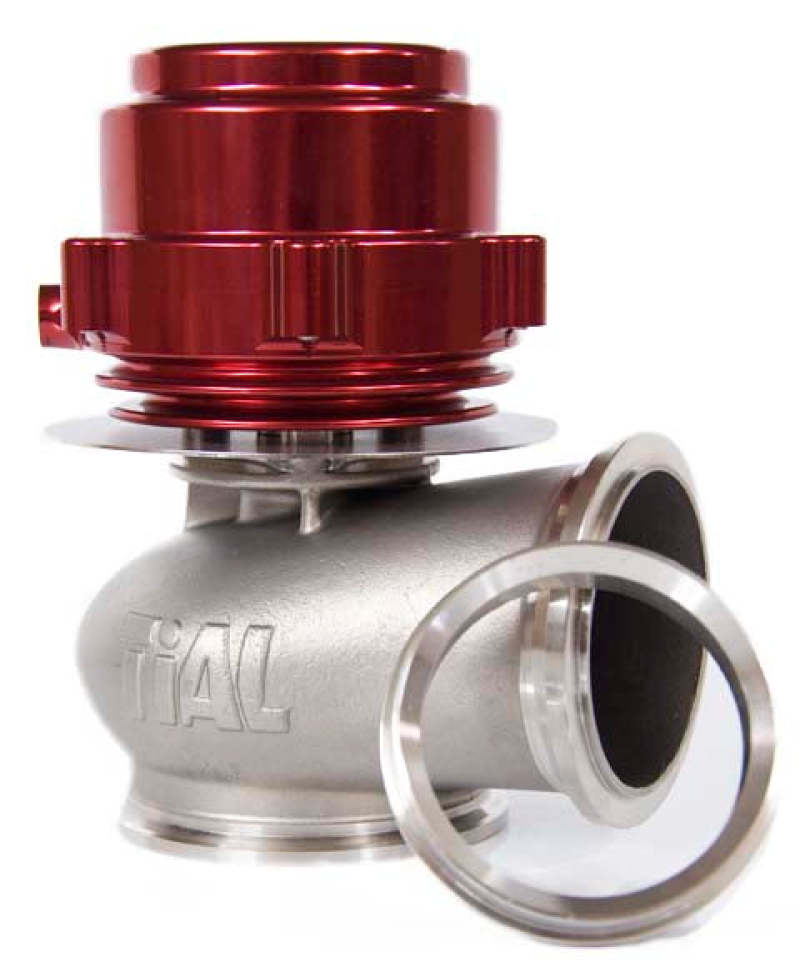 TiAL Sport V60 Wastegate 60mm .673 Bar (9.77 PSI) w/Clamps - Red