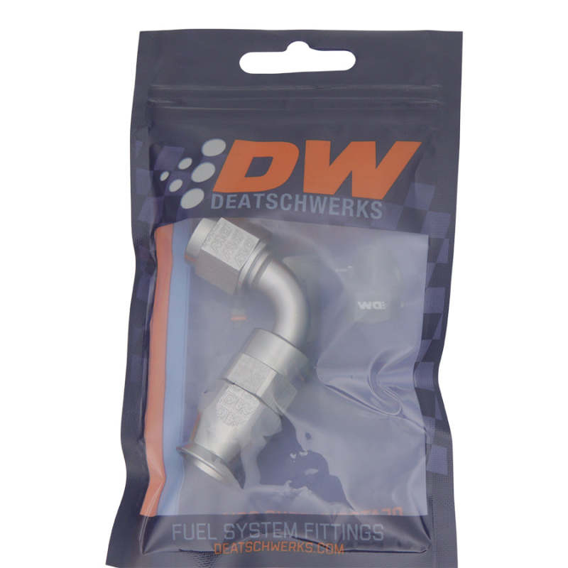 
                      
                        DeatschWerks 6AN Female Swivel 90-Degree Hose End PTFE (Incl. 1 Olive Insert)
                      
                    