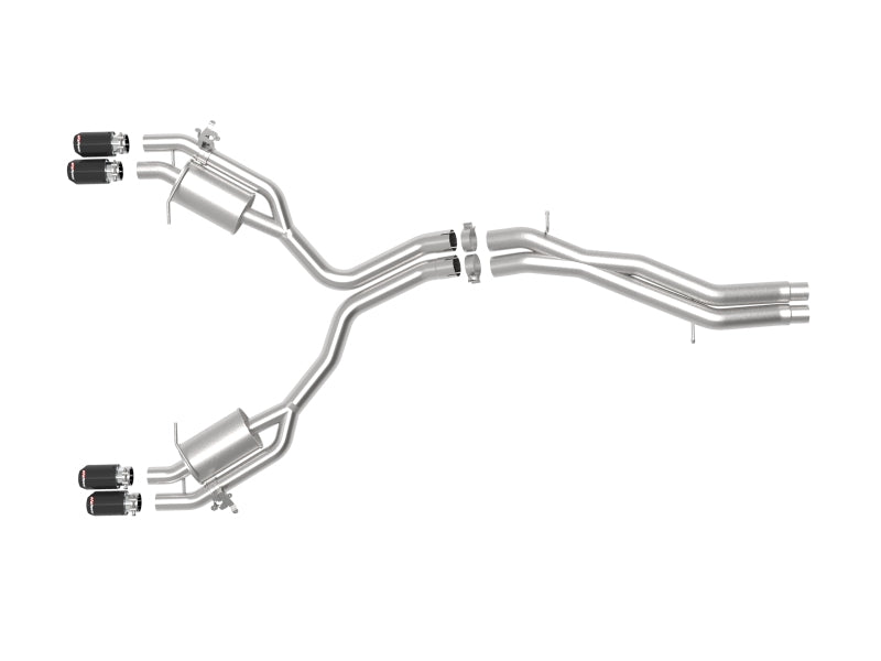 
                      
                        aFe 18-20 Audi RS5 Coupe MACH Force-Xp 3in to 2.5in 304 SS Axle-Back Exhaust System-Quad Carbon Tips
                      
                    