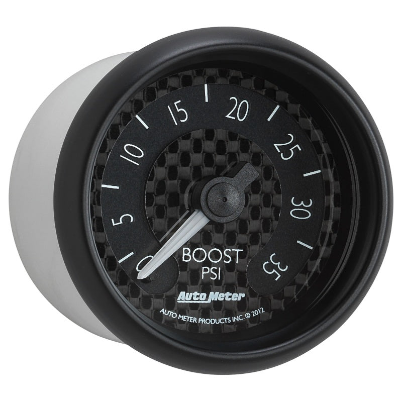 
                      
                        Autometer GT Series 52mm Mechanical 0-35 psi Boost Gauge
                      
                    