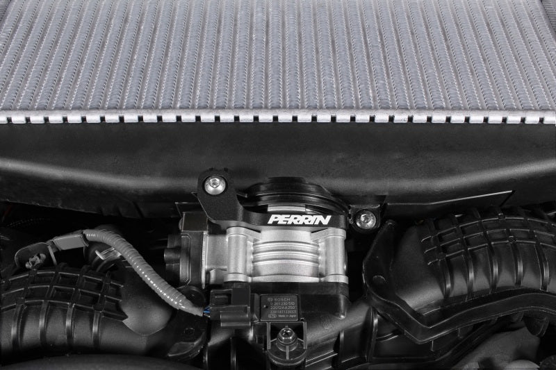 PERRIN 2022+ Subaru WRX/19-23 Ascent/Legacy/Outback Top Mount Ladeluftkühlerhalterung - Schwarz