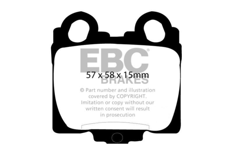 
                      
                        EBC 98-05 Lexus GS300 3.0 Greenstuff Rear Brake Pads
                      
                    