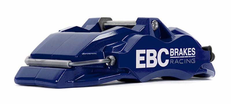 EBC Racing 14-19 BMW M3 F80/F82/F87 3.0T Blau Apollo-6 Bremssattel vorne links
